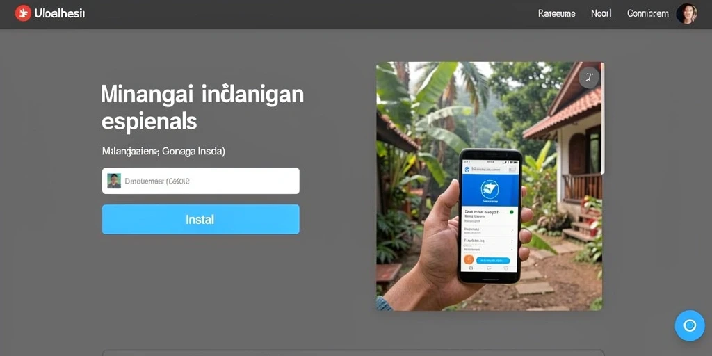 Tampilan antarmuka pengguna yang menarik dan ramah.