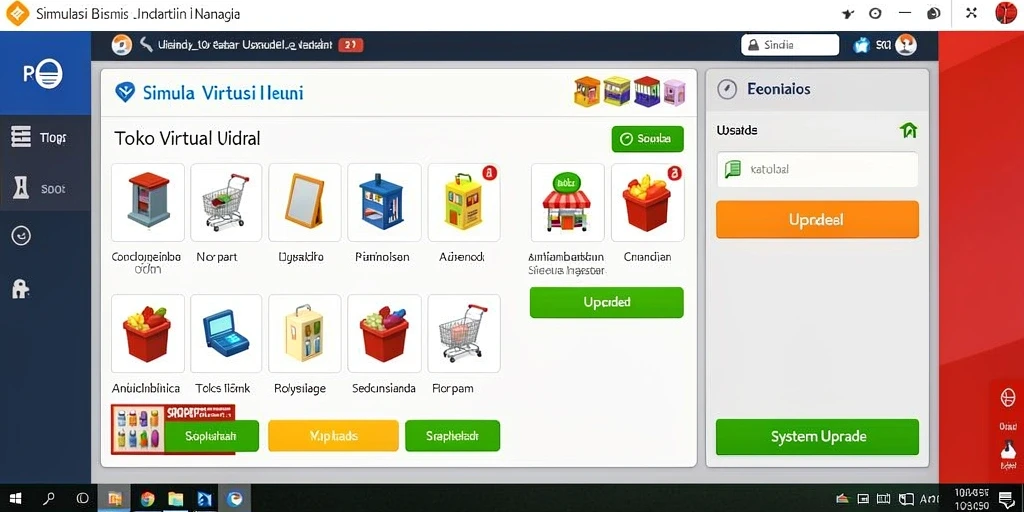 Screenshot AGENHOKI menampilkan grafik permainan yang memukau.