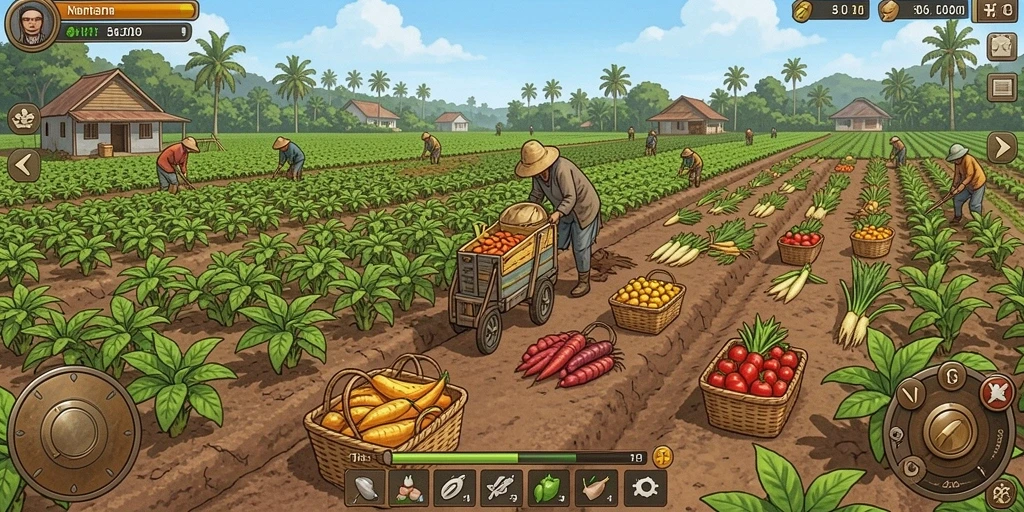 Tampilan awal aplikasi BISABET yang menarik dan user-friendly.