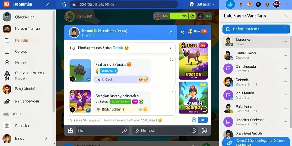 Tampilan awal permainan yang menarik dan mengundang.
