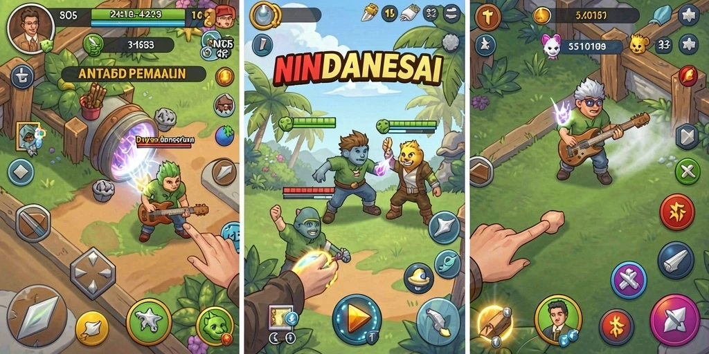 Tampilan antarmuka yang menarik dan mudah digunakan.