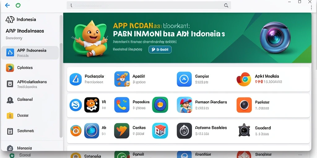 Tampilan antarmuka yang menarik dan informatif.