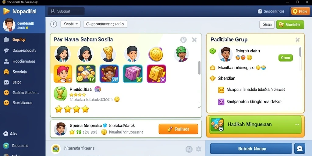 Tampilan antarmuka yang intuitif dan mudah digunakan.