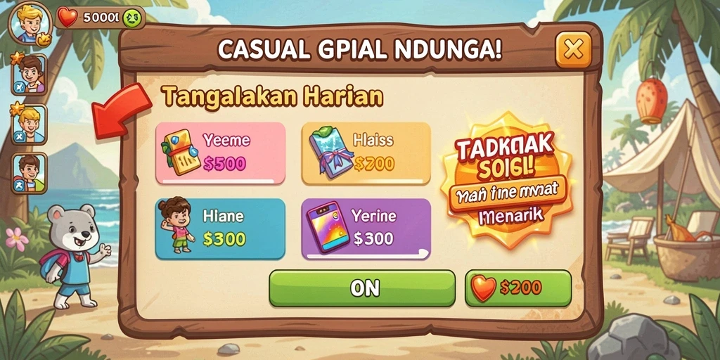 Tampilan antarmuka yang bersih dan mudah dinavigasi.