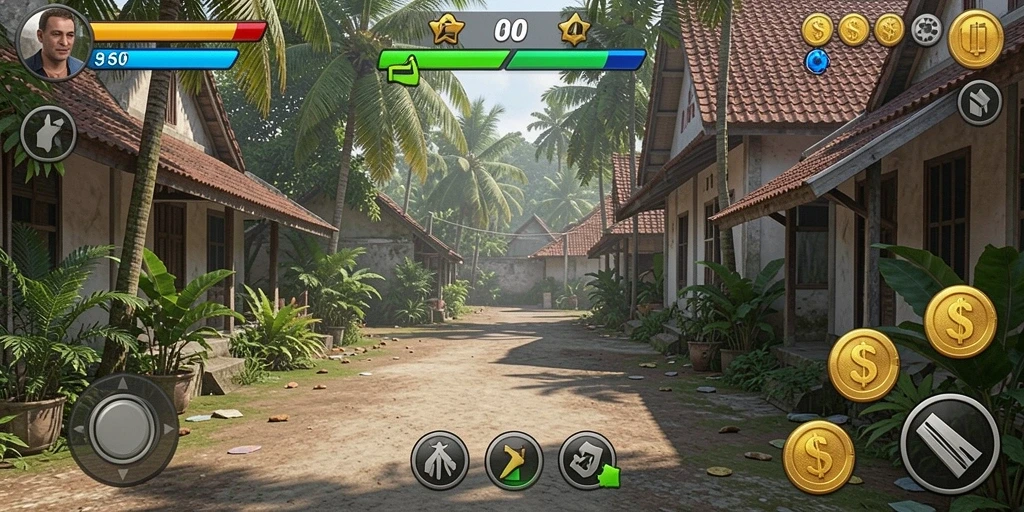 Tampilan permainan slot yang menarik dan modern.