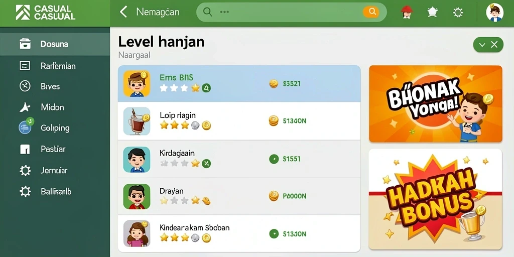 Tampilan awal game XXX777 yang menarik.